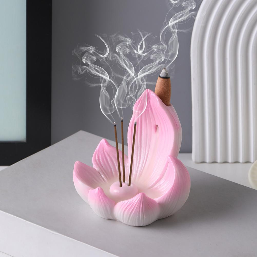 Home Decor Humacao - 연꽃 향꽂이 테이블 센터피스 역류향 버너