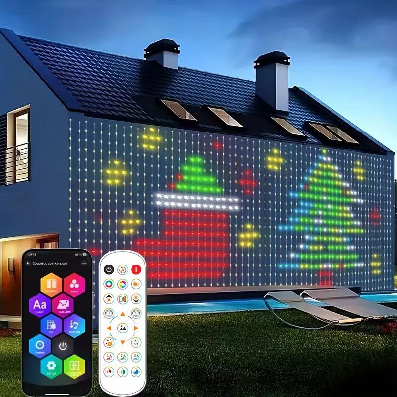Home Decor App Free - 5V 스마트 LED 커튼 조명 앱