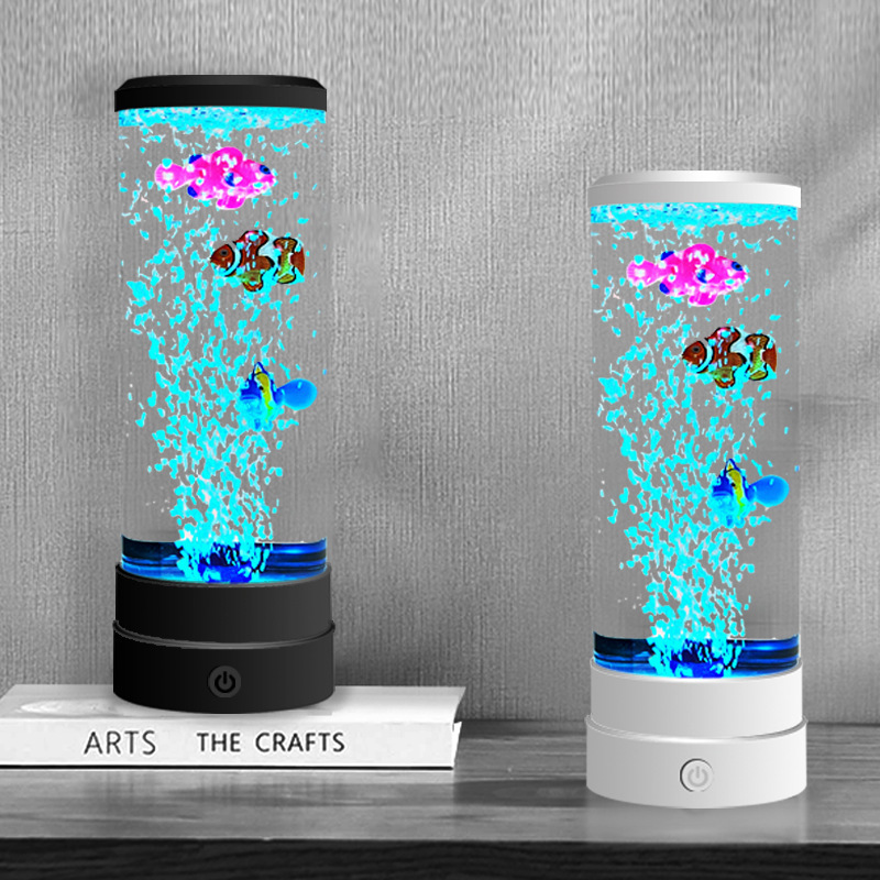 시뮬레이션 LED 멀티 컬러 버블 피쉬 분위기 연출 홈 - Home Decor Unique 리뷰 및 가격
