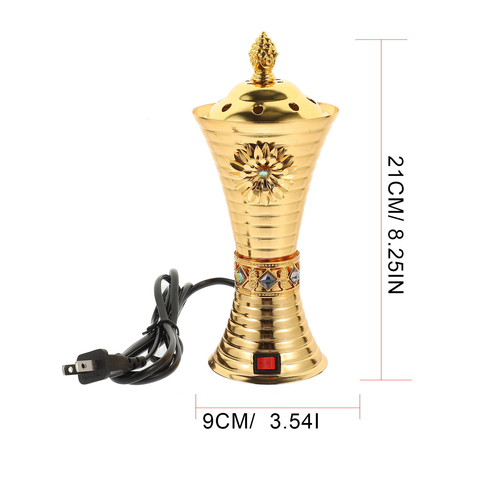 전기 향로 철제 빈티지 향로 간편 사용 홈데코 테라피  - Home Decor Humacao 리뷰 및 가격