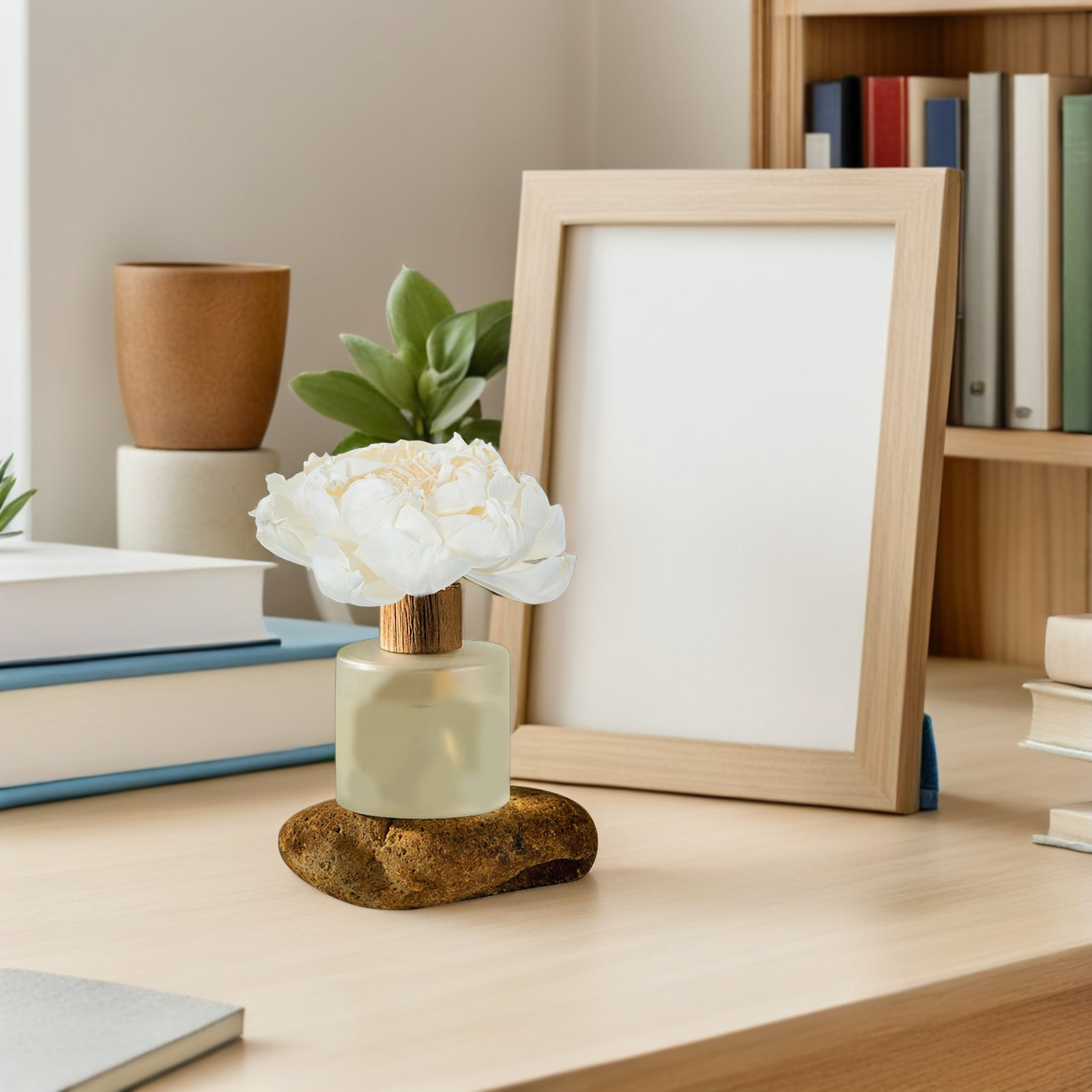 모란꽃 향 디퓨저 12cm 인조 모란꽃 향기로운 장식용 - Home Decor Flowers 리뷰 및 가격