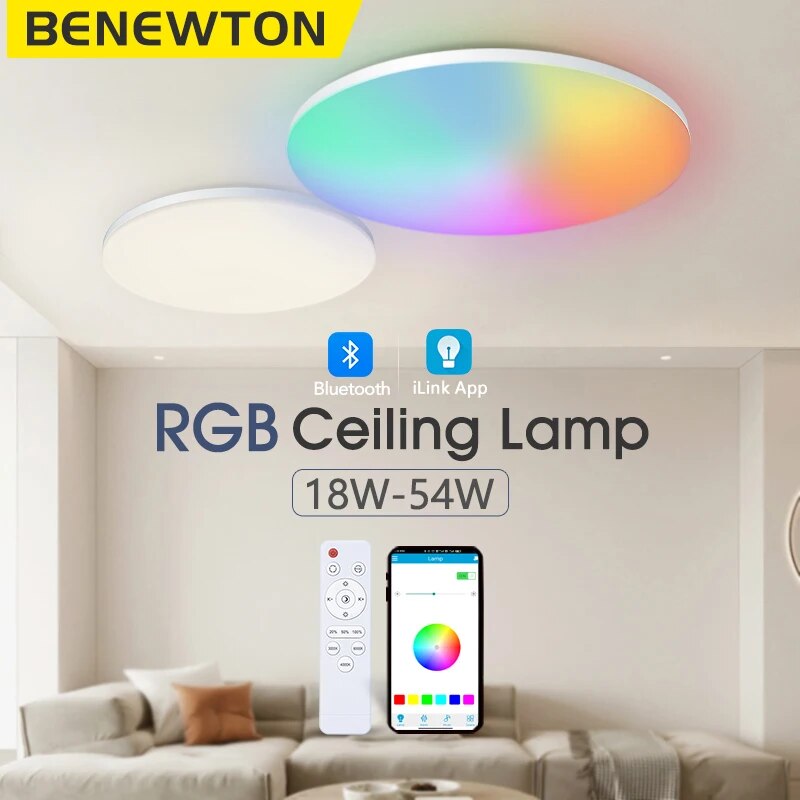 BENEWTON 스마트 천장 조명 RGB CCT APP - Home Decor App Free 리뷰 및 가격
