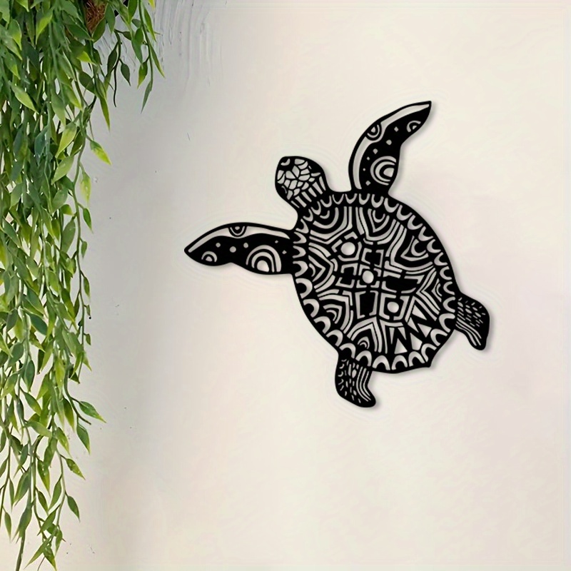 바다거북 철제 금속 벽 장식, 해안 바다 벽 장식 (거 - Home Decor Nautical 리뷰 및 가격
