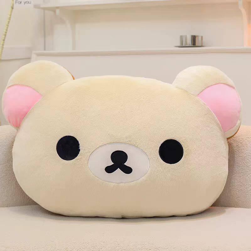 릴라쿠마 플러시 베개 부드러운 봉제 곰 쿠션 귀여운 만 - Home Decor Sofa 리뷰 및 가격
