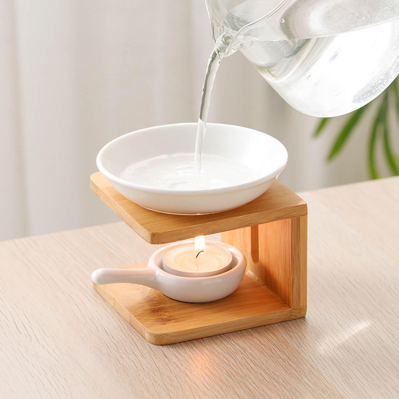 대나무 차 스토브 베이스 에센셜 오일 버너 아로마 디퓨 - Home Decor Humacao 리뷰 및 가격