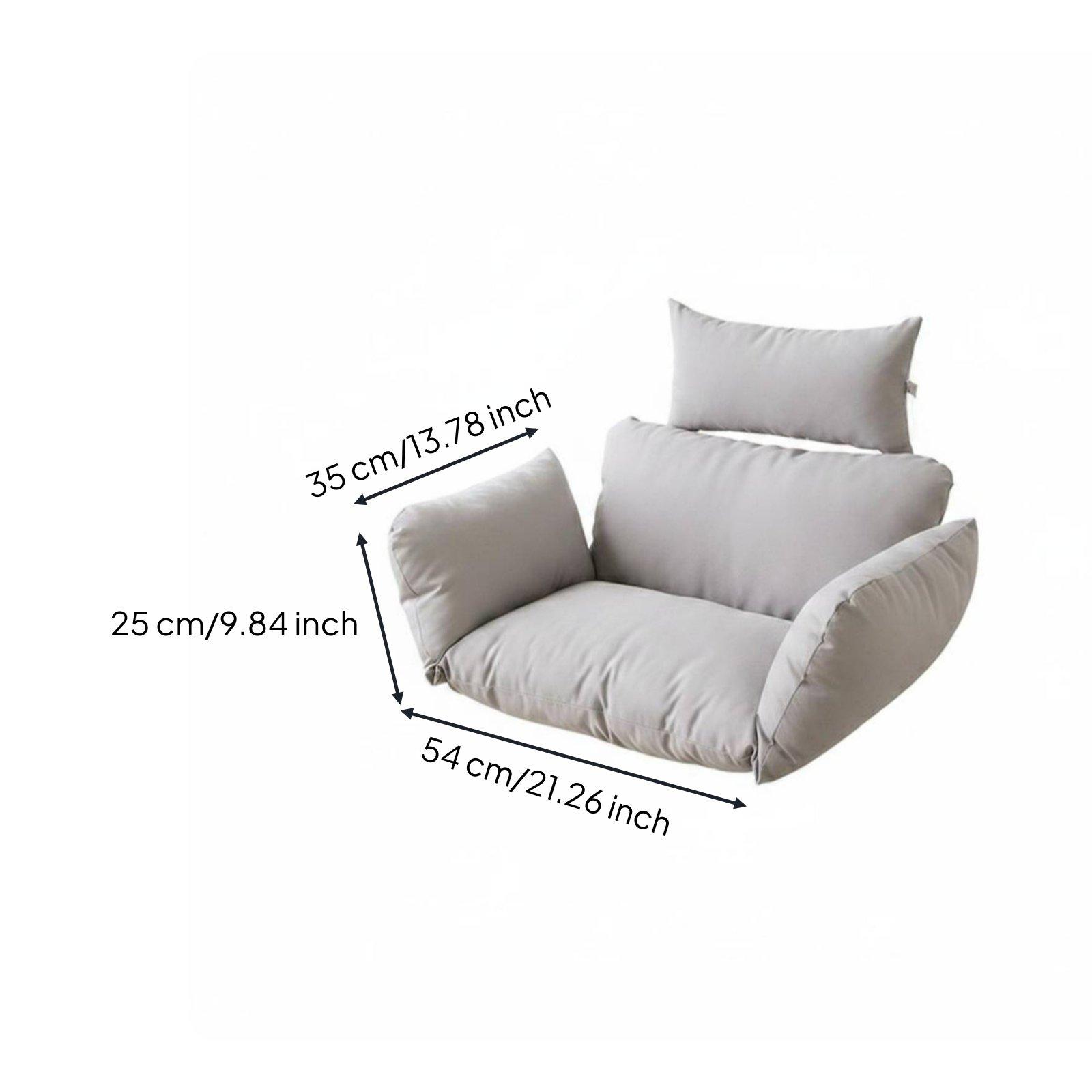 탈부착 가능한 쿠션 커버 시트 패드 - 행잉 체어, 에 - Home Decor Outdoor 리뷰 및 가격