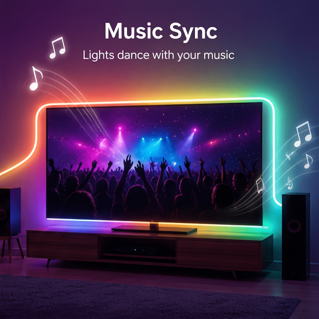 유연한 RGBIC LED 네온 로프 라이트 USB 블루 - Home Decor App Free 리뷰 및 가격