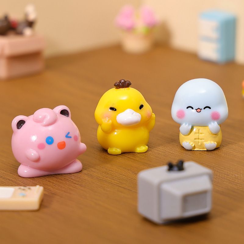 포켓몬 미니 풍경 피규어, 창의적이고 귀여운 입자 장난 - Home Decor Resin 리뷰 및 가격