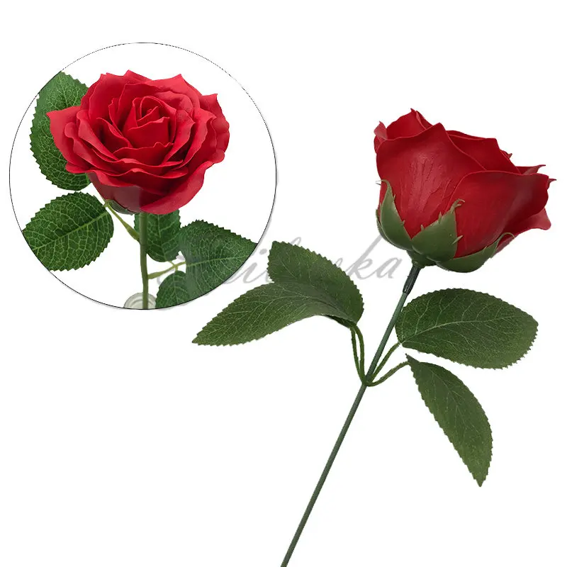 Spilewka 6 층 Dia7cm 품질 장미 꽃 머리 - Home Decor Flowers 리뷰 및 가격