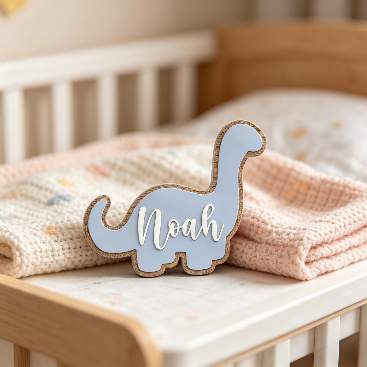 1pc 다층 공룡 맞춤형 성 가문표, 나무 기념품, 가 - Home Decor Brand 리뷰 및 가격