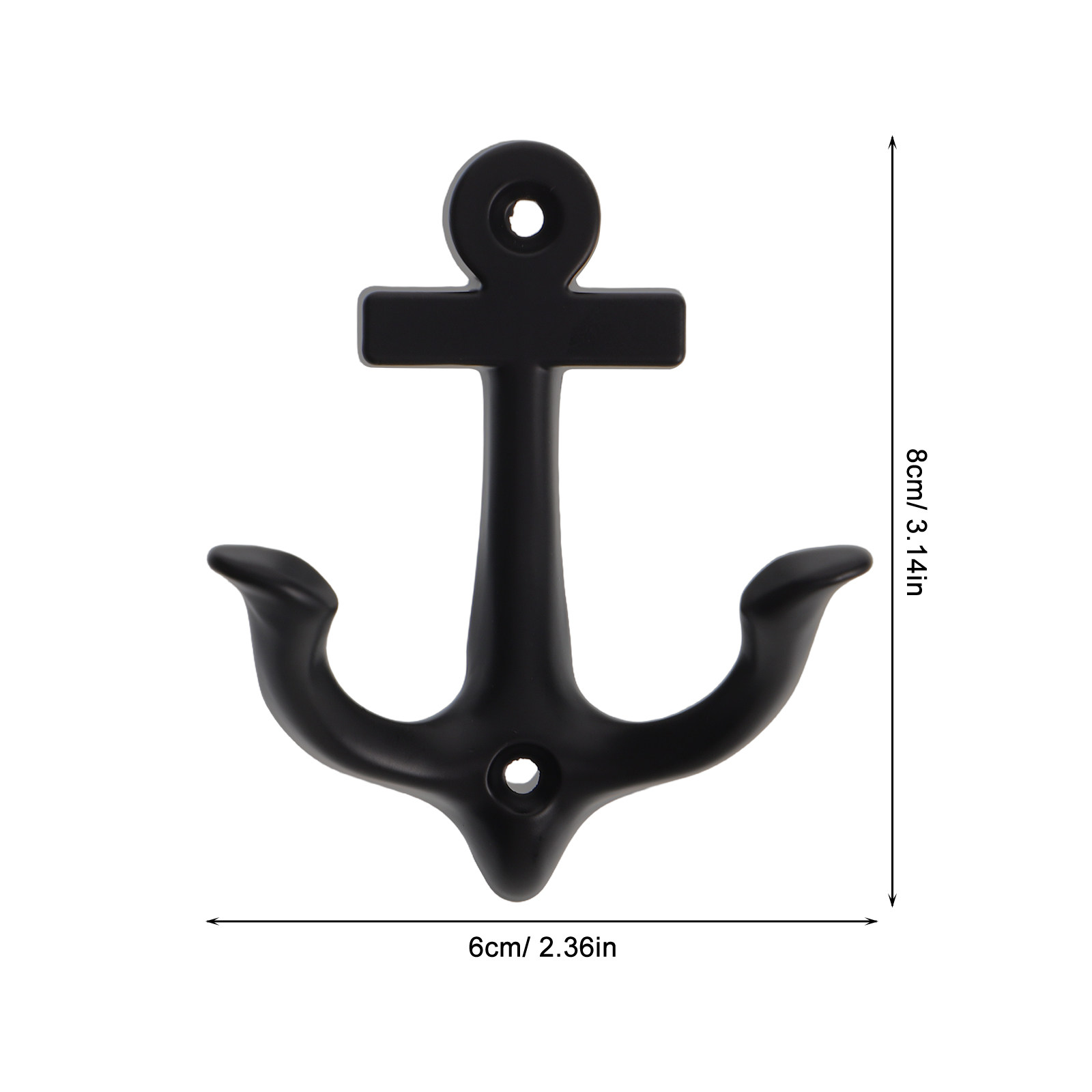 장식용 앵커 벽걸이 후크, 고강도 합금 코트 모자 걸이 - Home Decor Nautical 리뷰 및 가격