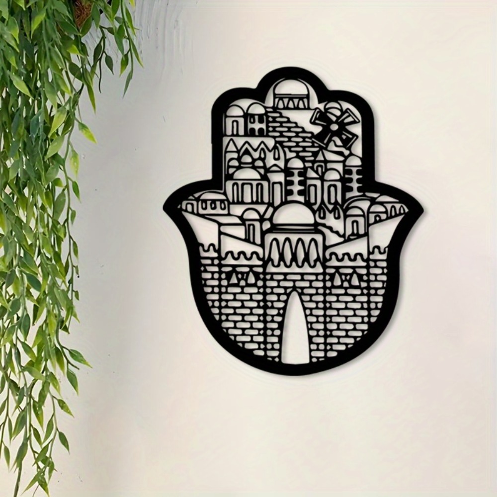 CIFBUY 철제 벽 장식 이슬람 건축 예술 예루살렘  - Home Decor In 리뷰 및 가격