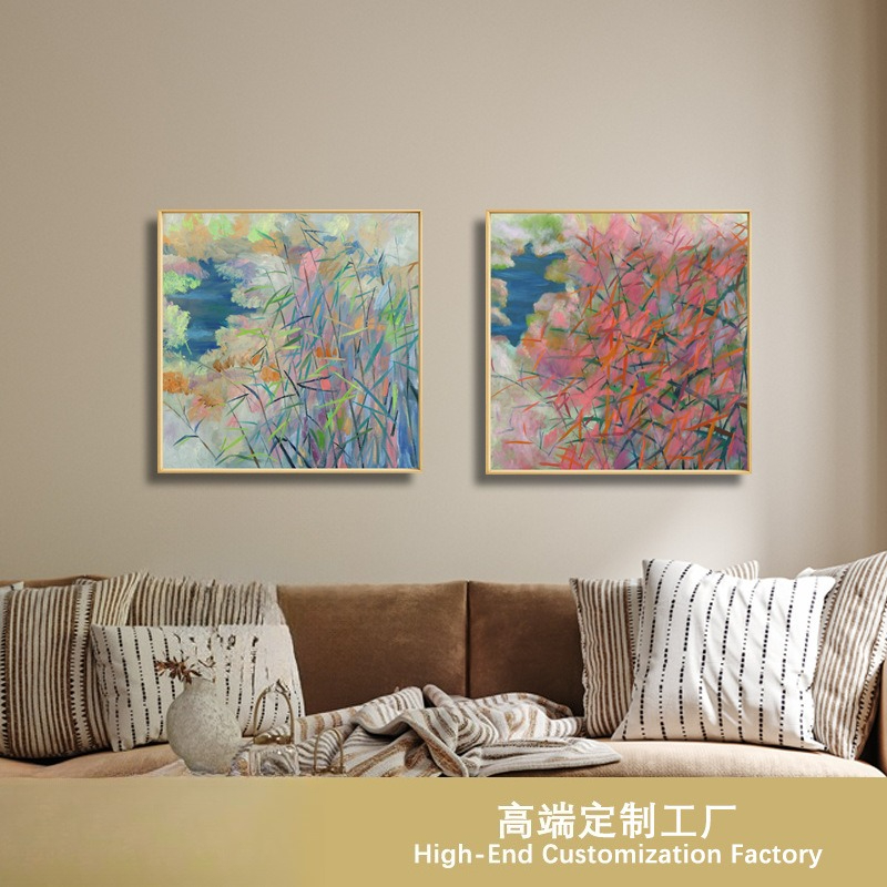 고급 거실 장식 그림 순수 수작업 아크릴 유화 장식 그 - Abstract Oil Painting 리뷰 및 가격