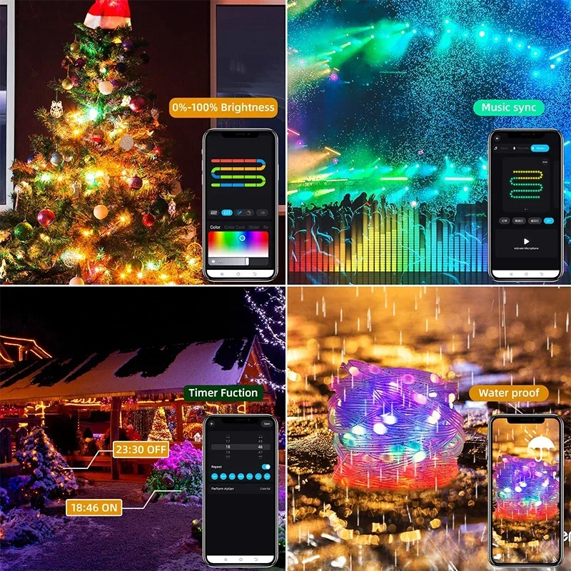WS2812B 개별 제어 가능한 LED 스트링 조명 R - Home Decor App Free 리뷰 및 가격