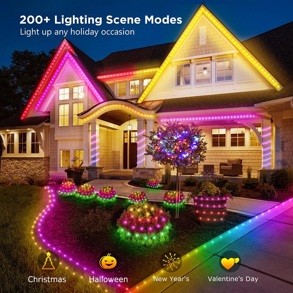 WS2812B 개별 제어 가능한 LED 스트링 조명 R - Home Decor App Free 리뷰 및 가격