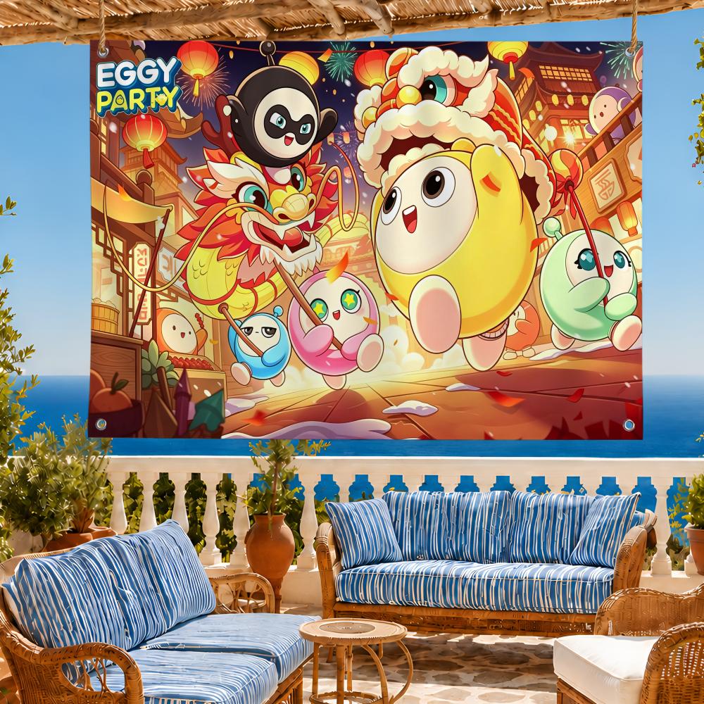 게임 파티 모바일 에기 파티 깃발 팬 배너 태피스트리  - Home Decor Mobile Game 리뷰 및 가격
