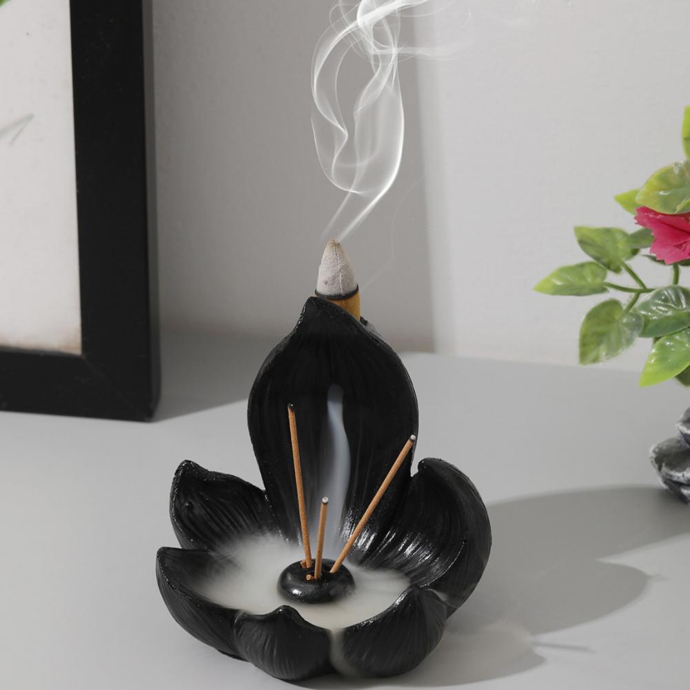 연꽃 향꽂이 테이블 센터피스 역류향 버너 레진 향콘 홀 - Home Decor Humacao 리뷰 및 가격