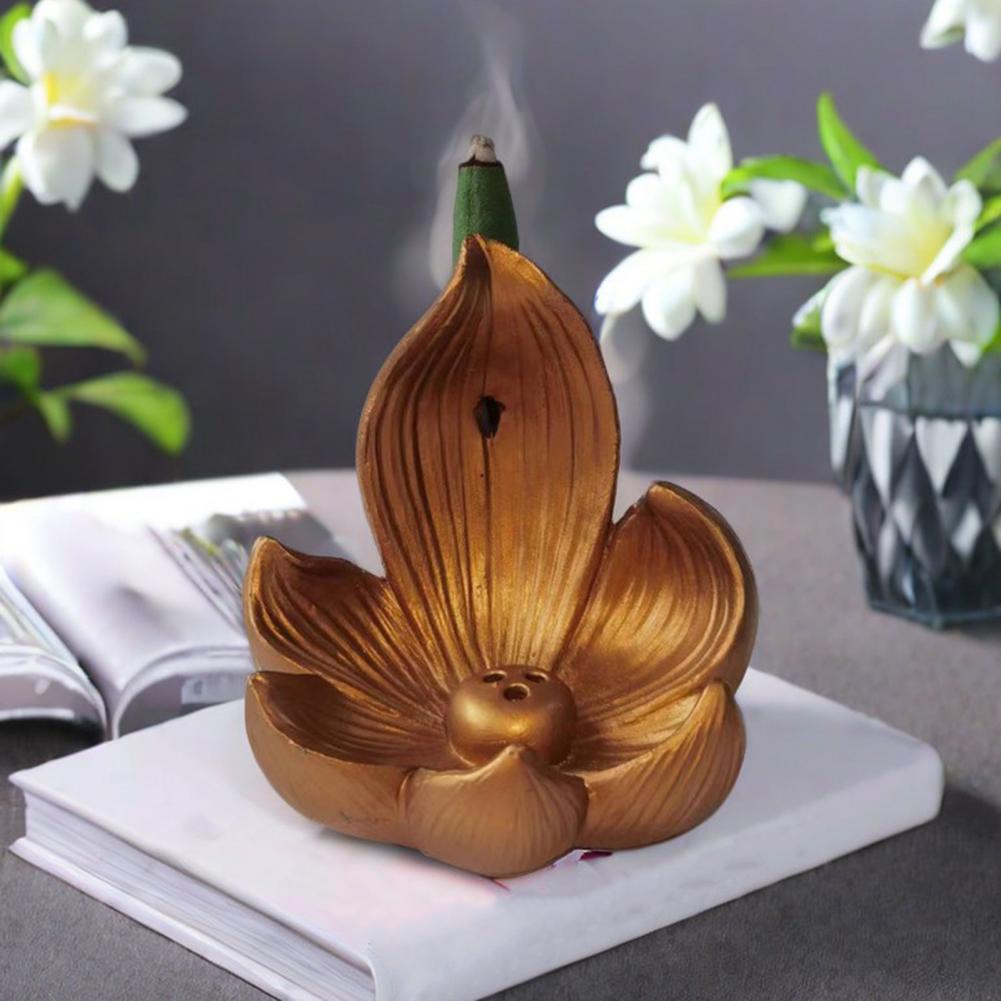 연꽃 향꽂이 테이블 센터피스 역류향 버너 레진 향콘 홀 - Home Decor Humacao 리뷰 및 가격