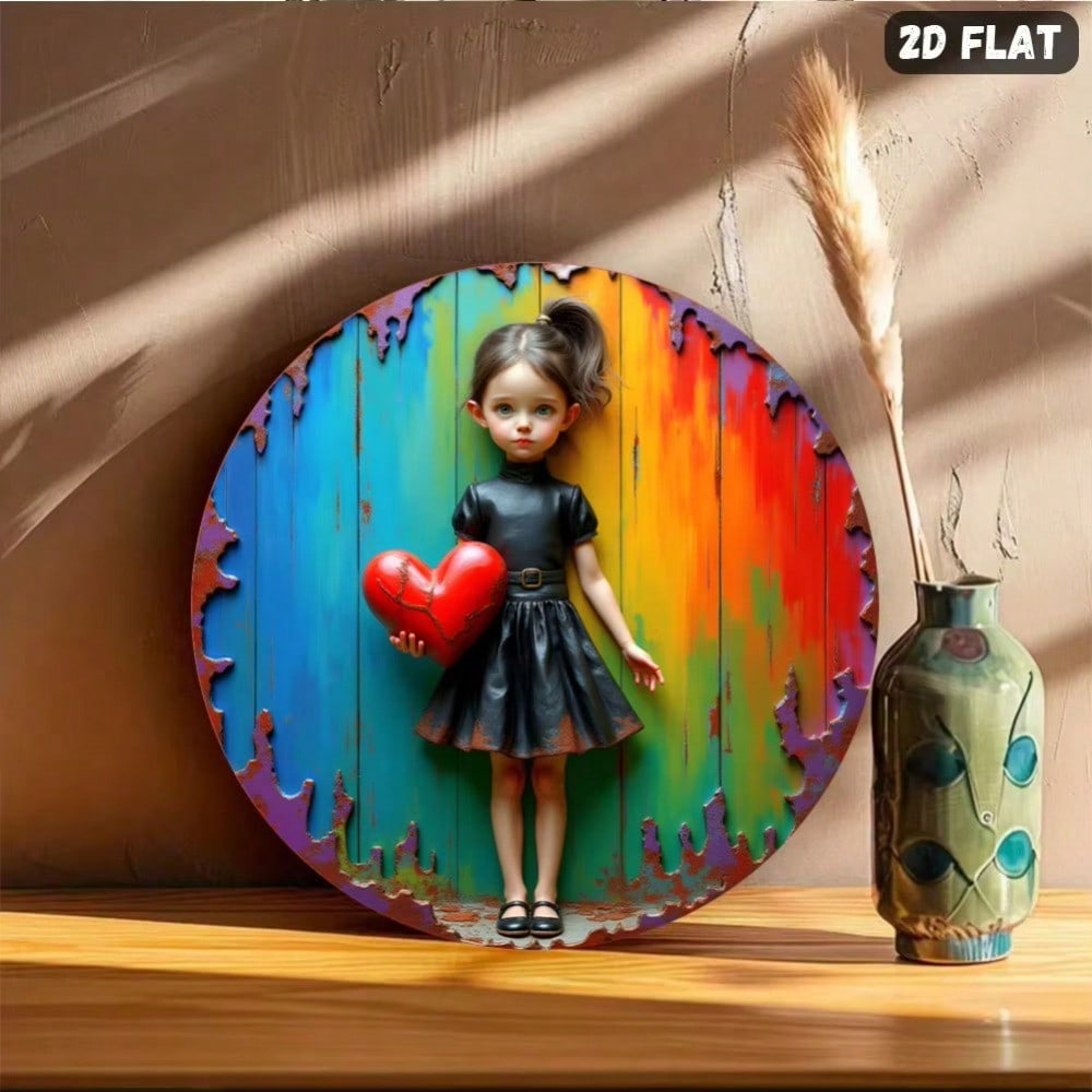 CIFBUY 브랜드 하트 모양의 금속 벽 예술 조각품  - Home Decor Brand 리뷰 및 가격