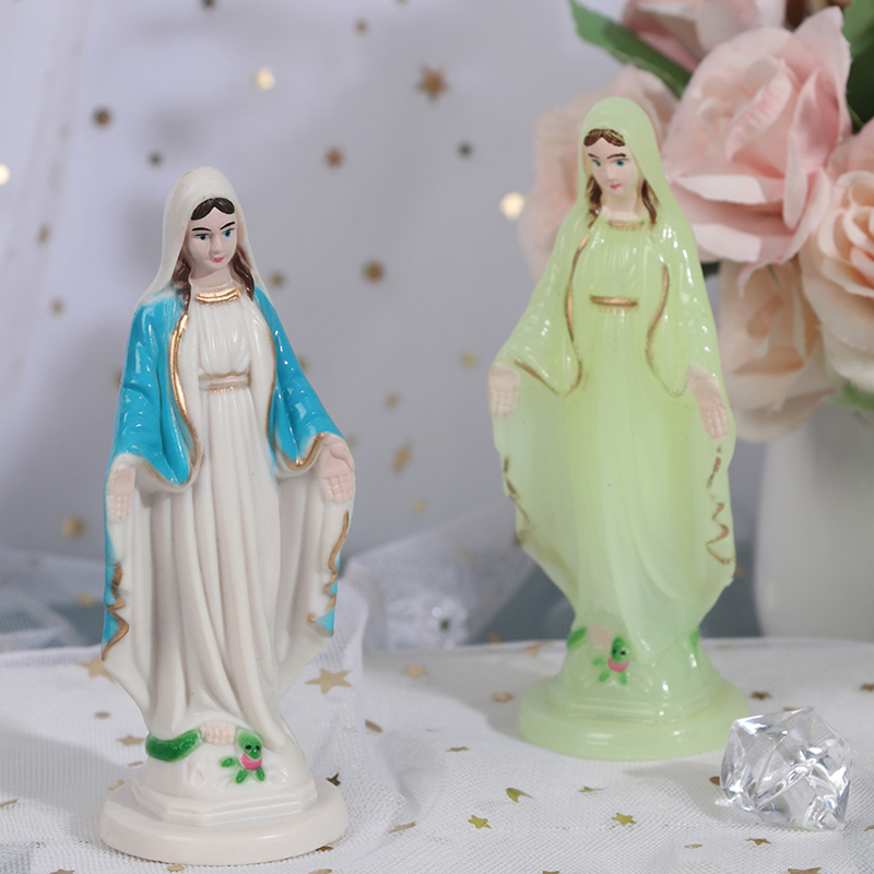 수제 성모 마리아 동상, 예수 가정 장식 선물, 작은  - Home Decor Brand 리뷰 및 가격
