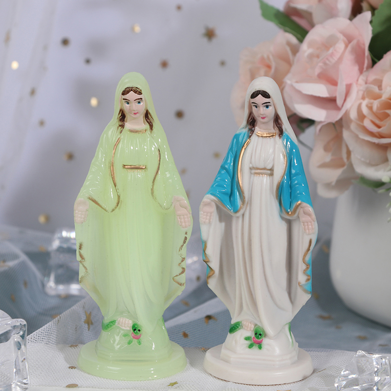 수제 성모 마리아 동상, 예수 가정 장식 선물, 작은  - Home Decor Brand 리뷰 및 가격