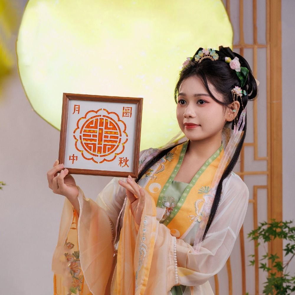 레트로 중추절 선물 DIY 수제 중추절 대나무 그림 재 - Bamboo Photo Frame 리뷰 및 가격