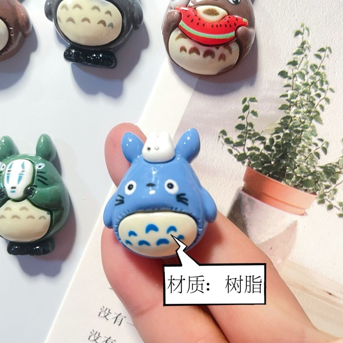 토토로 애니메이션 레진 냉장고 자석 귀여운 만화 캐릭터 - Home Decor Resin 리뷰 및 가격